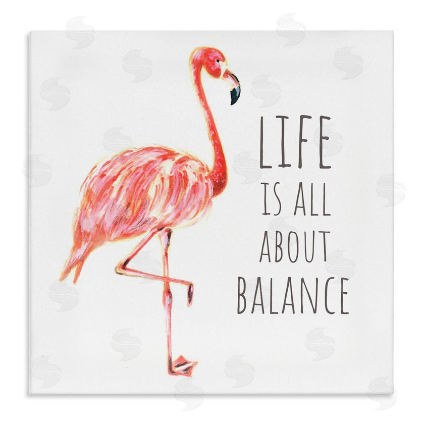Reesa Qualia | Motivational Balance Flamingo