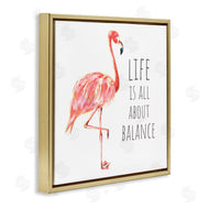 Reesa Qualia | Motivational Balance Flamingo