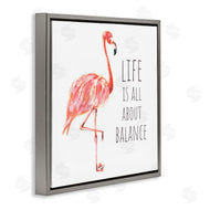 Reesa Qualia | Motivational Balance Flamingo