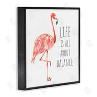 Reesa Qualia | Motivational Balance Flamingo