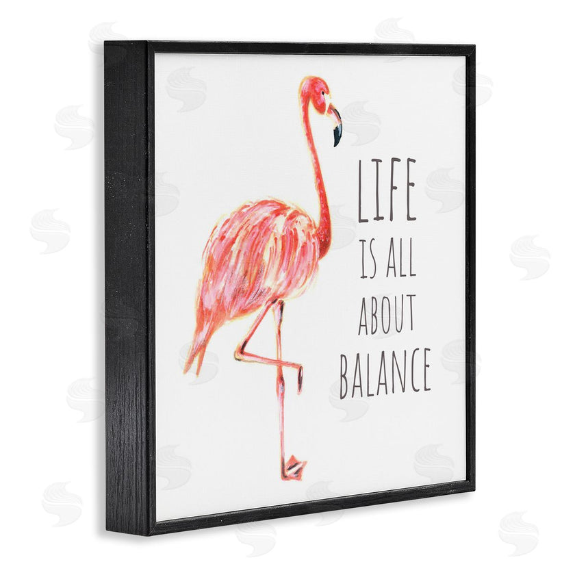 Reesa Qualia | Motivational Balance Flamingo