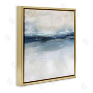 Nina Blue | Timeless Nautical Gloomy Sea Abstract
