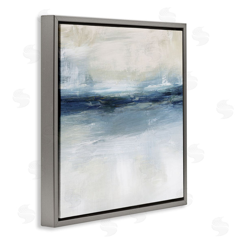 Nina Blue | Timeless Nautical Gloomy Sea Abstract