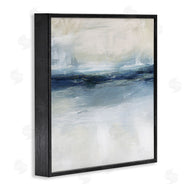 Nina Blue | Timeless Nautical Gloomy Sea Abstract