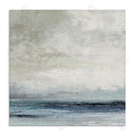 Suzanne Nicoll | Rainy Sea Shoreline Abstract