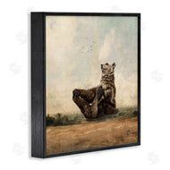 Paula Belle Flores | Bear Holding Paws Watching Sunset