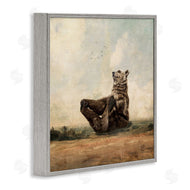 Paula Belle Flores | Bear Holding Paws Watching Sunset