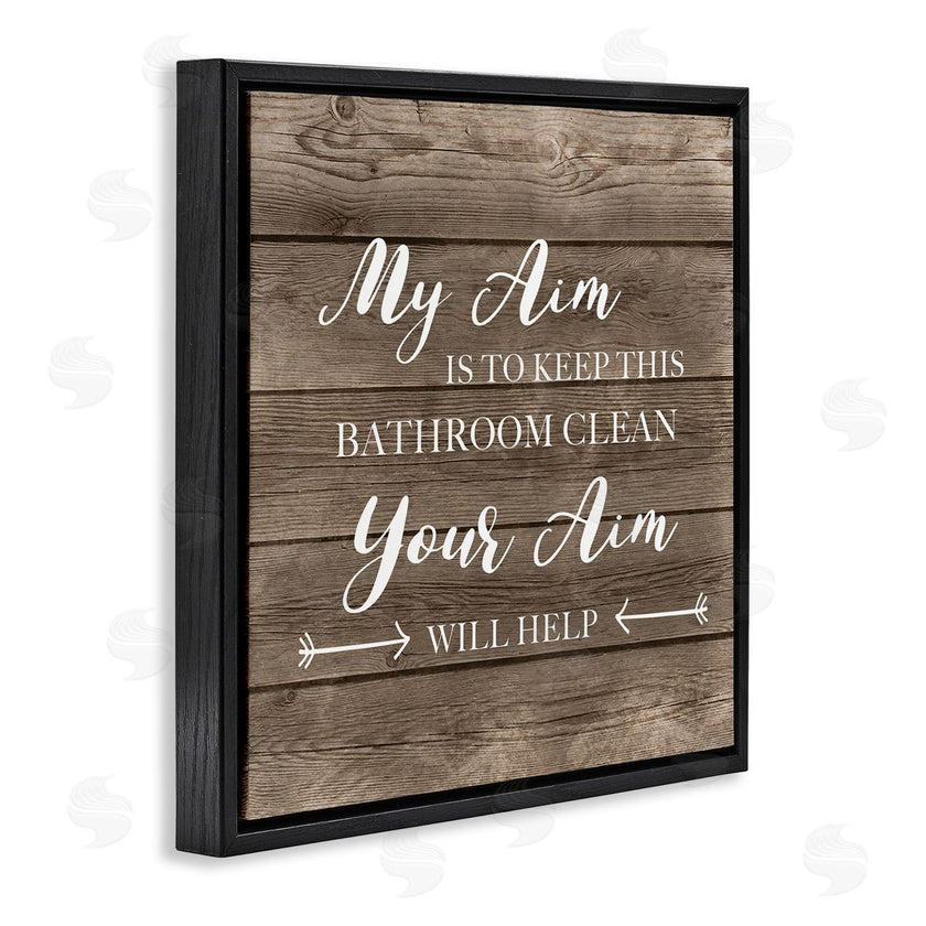 CAD Designs | Sassy Your Aim Toilet Cleanliness