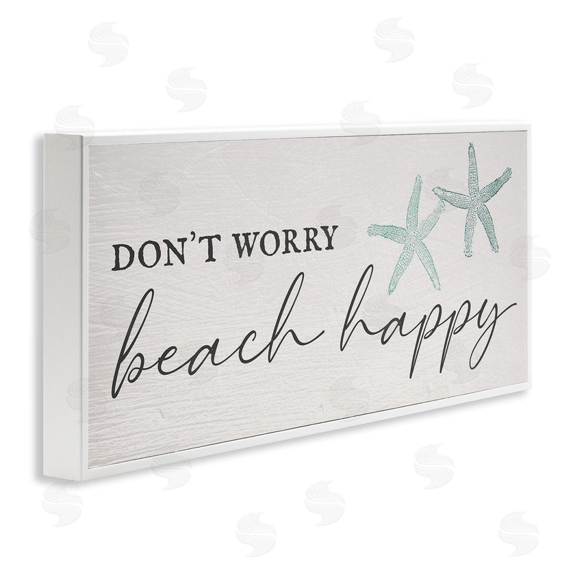 Stupell Studio | Don't Worry Beach Happy