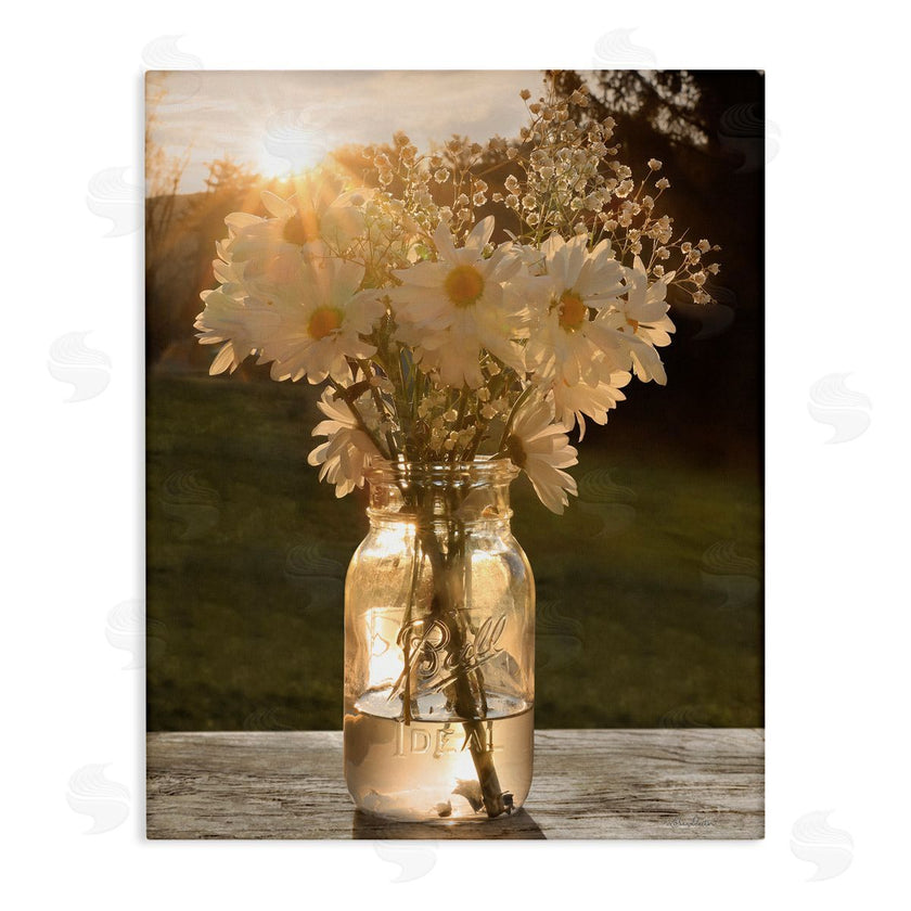 Lori Deiter | Warm Meadow Daisies in Jar