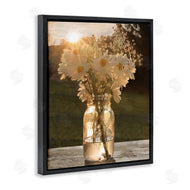 Lori Deiter | Warm Meadow Daisies in Jar