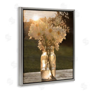Lori Deiter | Warm Meadow Daisies in Jar