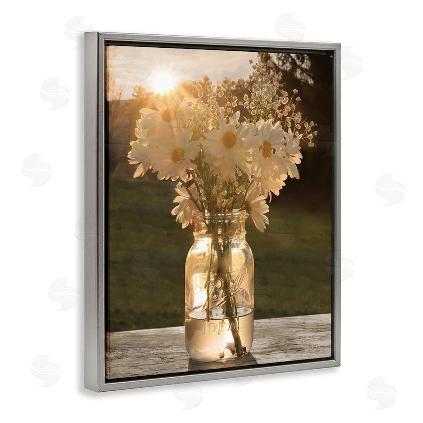 Lori Deiter | Warm Meadow Daisies in Jar