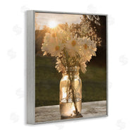 Lori Deiter | Warm Meadow Daisies in Jar
