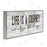 Cindy Jacobs | Life Is a Journey Rustic World Map