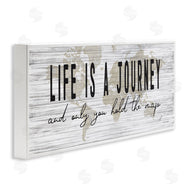 Cindy Jacobs | Life Is a Journey Rustic World Map