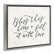 Loni Harris | Bless This Home Typography
