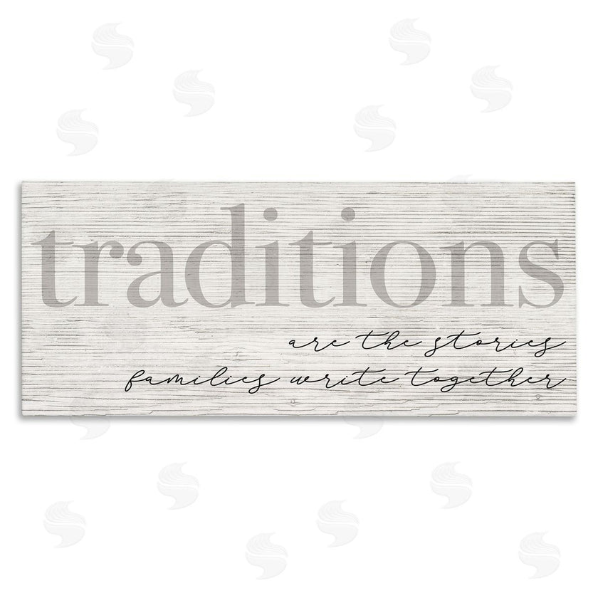 Stupell Studio | Family Traditions Heartfelt Phrase