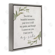 Stupell Studio | Grieving Inspirational Heartfelt Phrase