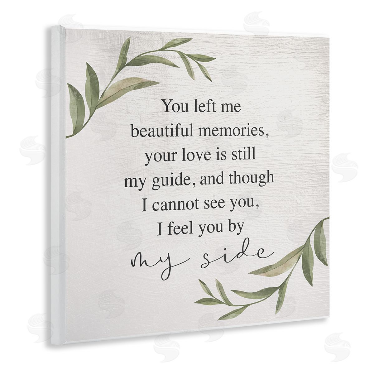 Grieving Inspirational Heartfelt Phrase Wood Plaque Wall Art, Home Decor by Stupell Studio