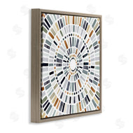 Victoria Barnes | Abstract Rustic Mosaic Circle