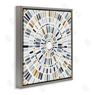 Victoria Barnes | Abstract Rustic Mosaic Circle