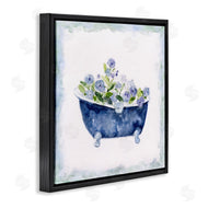 Sally Swatland | Charming Blue Bathtub Florals
