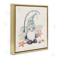 Janelle Penner | Summer Beach Fishing Gnome