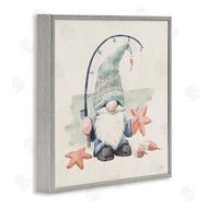 Janelle Penner | Summer Beach Fishing Gnome