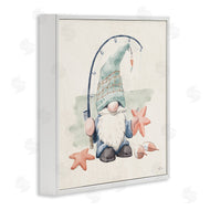 Janelle Penner | Summer Beach Fishing Gnome