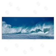 Dennis Frates | Panoramic Tsunami Wave Splashing