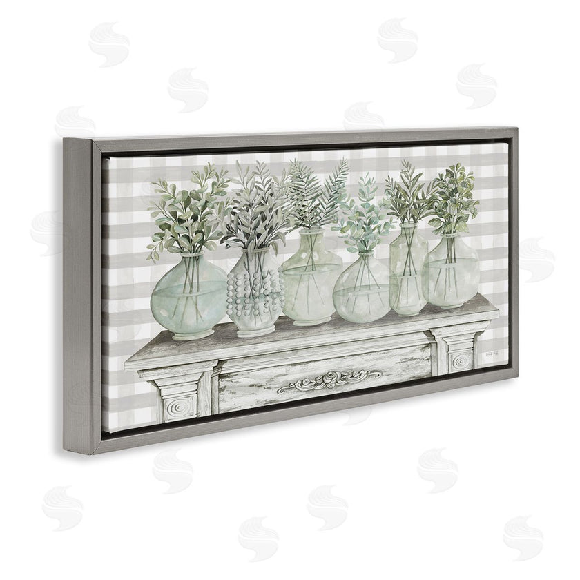 Cindy Jacobs | Country Herb Jars on Gingham