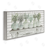 Cindy Jacobs | Country Herb Jars on Gingham