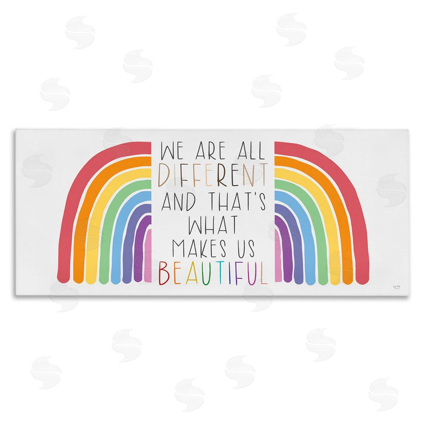 Lux + Me Designs | Different Is Beautiful Rainbow