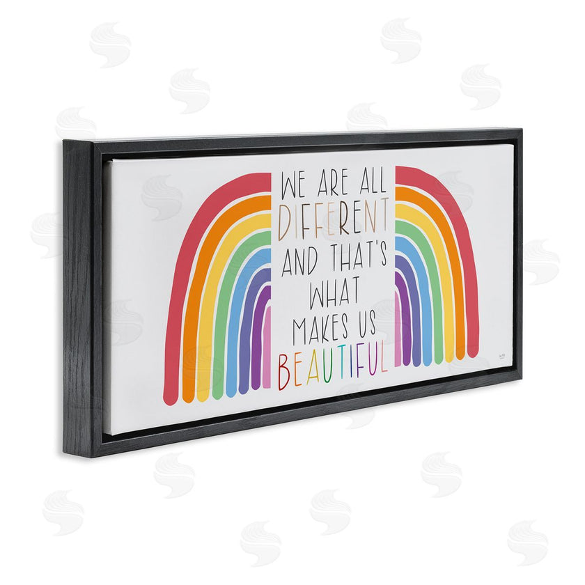 Lux + Me Designs | Different Is Beautiful Rainbow