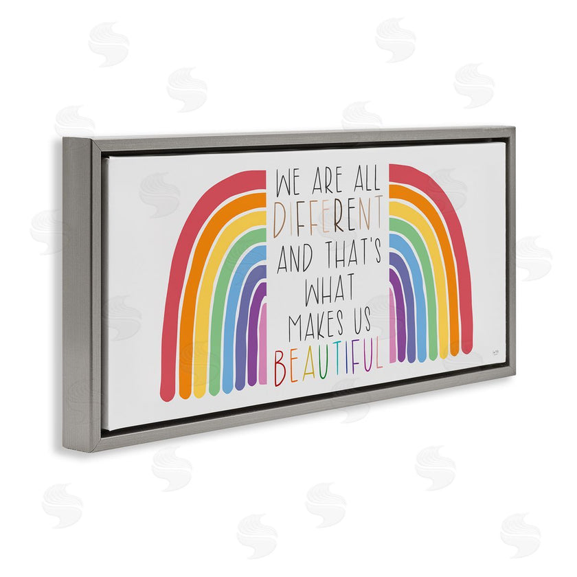 Lux + Me Designs | Different Is Beautiful Rainbow