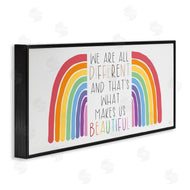 Lux + Me Designs | Different Is Beautiful Rainbow