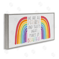 Lux + Me Designs | Different Is Beautiful Rainbow