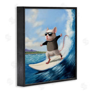 Lucia Heffernan | Cool Surfer Mouse Blue Ocean Waves