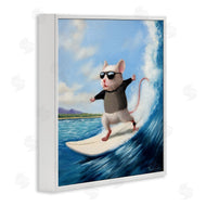 Lucia Heffernan | Cool Surfer Mouse Blue Ocean Waves