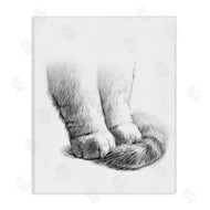 Ziwei Li | Fluffy Cat Paws & Tail