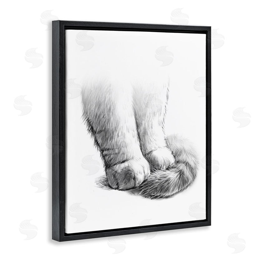 Ziwei Li | Fluffy Cat Paws & Tail