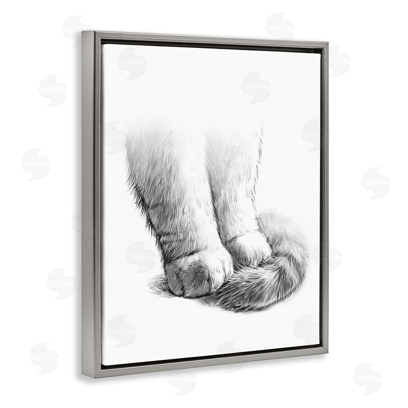 Ziwei Li | Fluffy Cat Paws & Tail