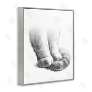 Ziwei Li | Fluffy Cat Paws & Tail