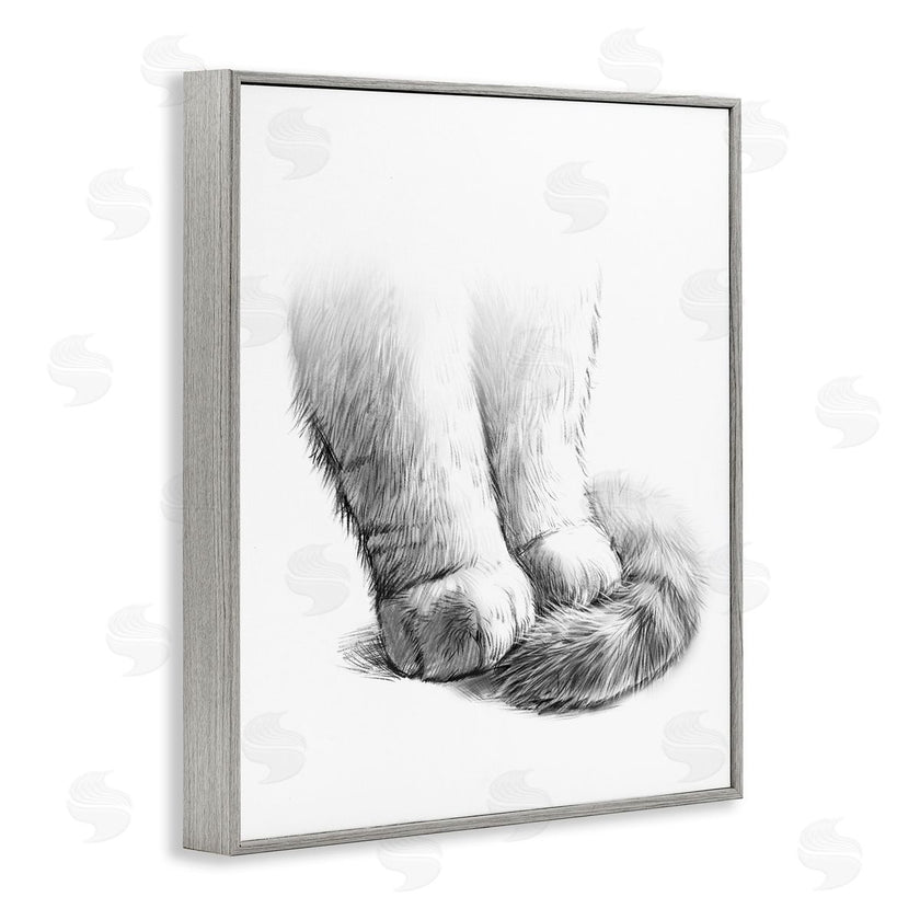 Ziwei Li | Fluffy Cat Paws & Tail