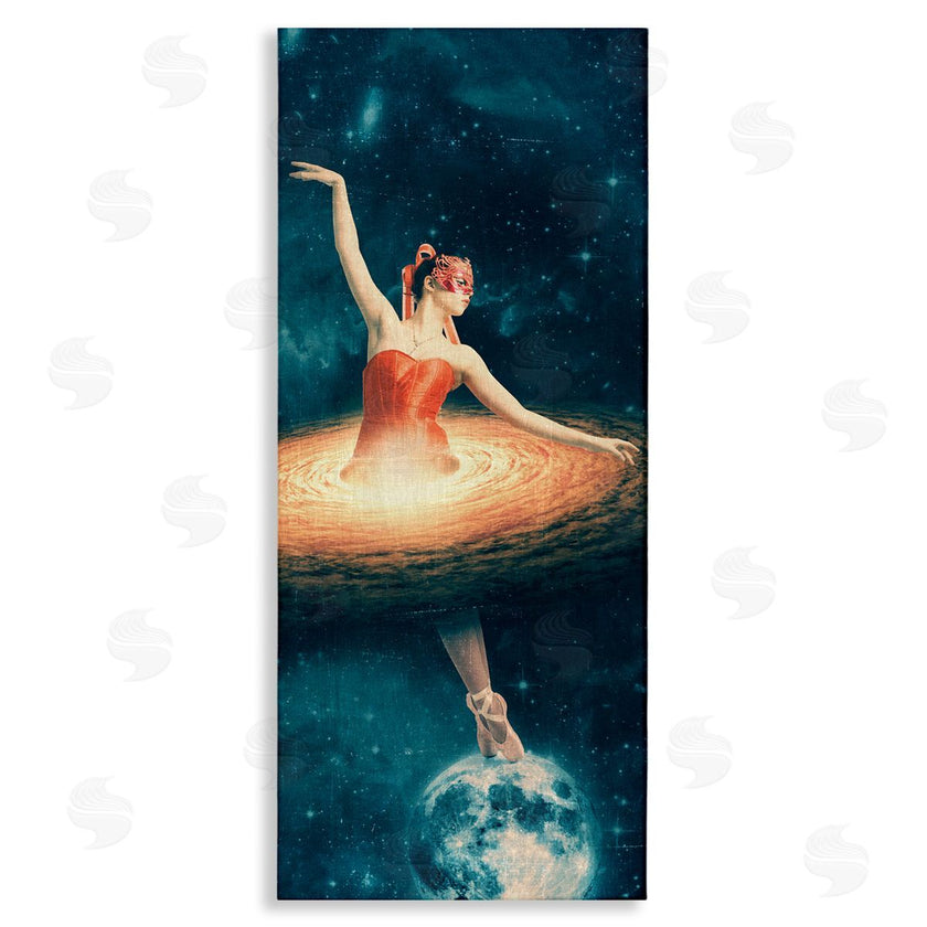 Paula Belle Flores | Dancing Ballerina Surreal Nebula Dress