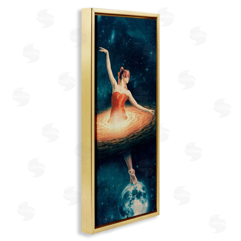 Paula Belle Flores | Dancing Ballerina Surreal Nebula Dress