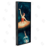 Paula Belle Flores | Dancing Ballerina Surreal Nebula Dress