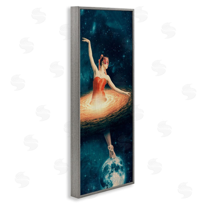 Paula Belle Flores | Dancing Ballerina Surreal Nebula Dress