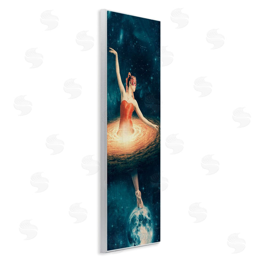 Paula Belle Flores | Dancing Ballerina Surreal Nebula Dress